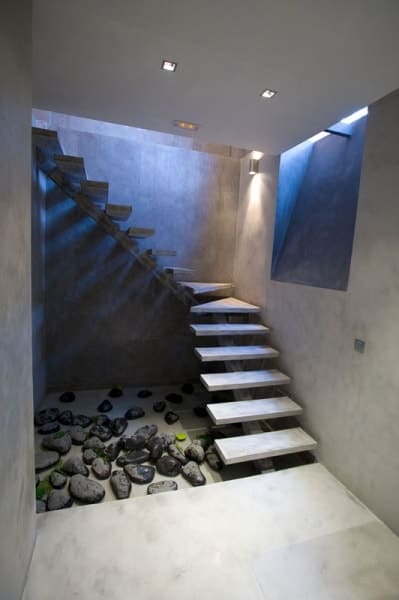 beton dekoracyjny na schody zewnętrzne